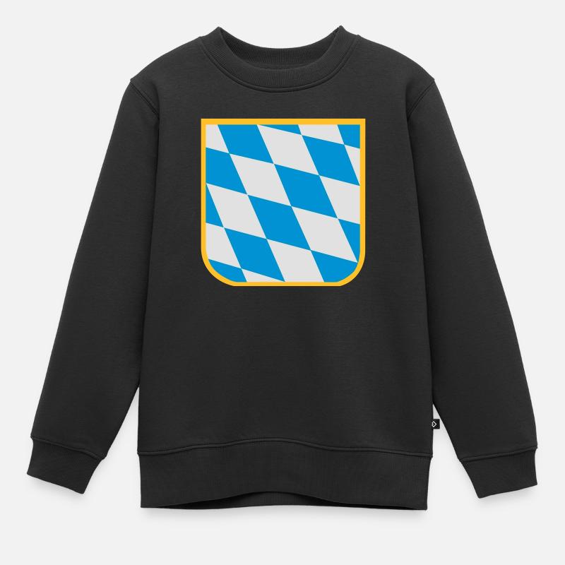 Bavaria - flag - Sweat Premium enfant bio - noir