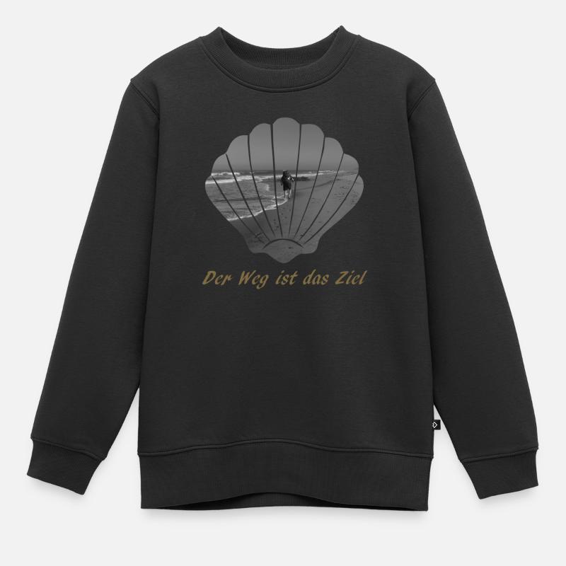 St. James - Sweat Premium enfant bio - noir