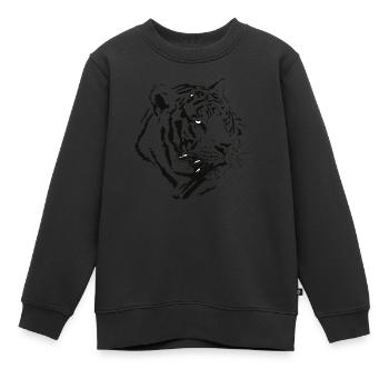 Wildtiere - Kinder Premium Organic Sweatshirt - Schwarz - Vorne - AI Model Kid Female (0cm)