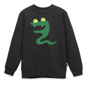 Wildtiere - Kinder Premium Organic Sweatshirt - Schwarz - Vorne - AI Model Kid Female (0cm)