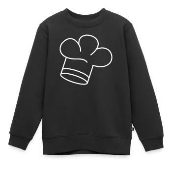 Toque - Sweat Premium enfant bio - noir - Devant - AI Model Kid Female (0cm)