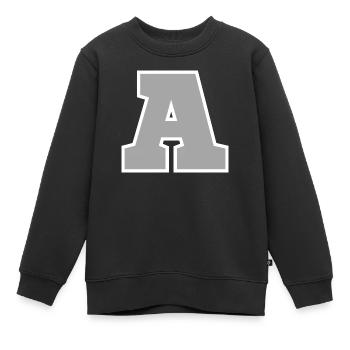 Brief an den Sport - Kinder Premium Organic Sweatshirt - Schwarz - Vorne - AI Model Kid Female (0cm)