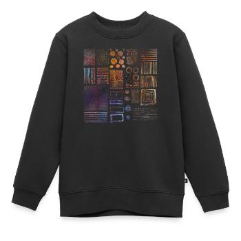 Graphics - Kids Premium Organic Sweatshirt - black - Front - AI Model Kid Female (0cm)