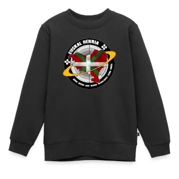 Baskische Land - Kinder Premium Organic Sweatshirt - Schwarz - Vorne - AI Model Kid Female (0cm)
