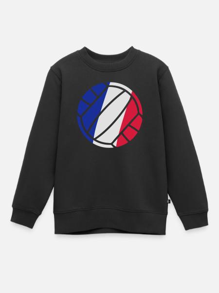 volleyball - Kids Premium Organic Sweatshirt - black