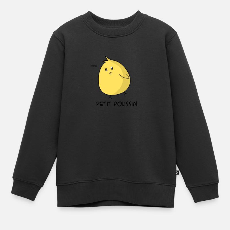 Petit poussin - Sweat Premium enfant bio - noir