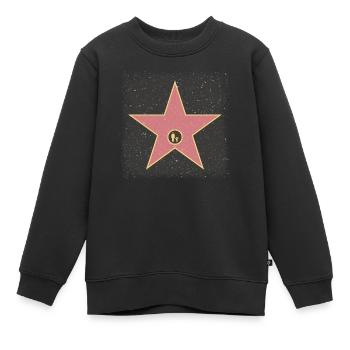 Shirt of fame Vater - Kinder Premium Organic Sweatshirt - Schwarz - Vorne - AI Model Kid Female (0cm)