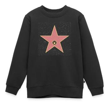 Shirt of fame TV - Kinder Premium Organic Sweatshirt - Schwarz - Vorne - AI Model Kid Female (0cm)
