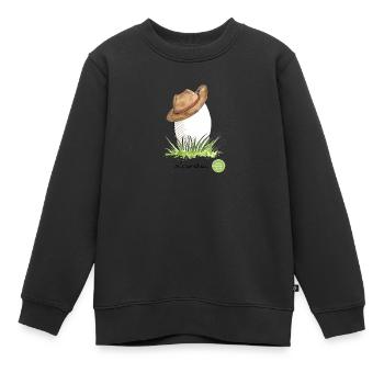 Landei - Kinder Premium Organic Sweatshirt - Schwarz - Vorne - AI Model Kid Female (0cm)