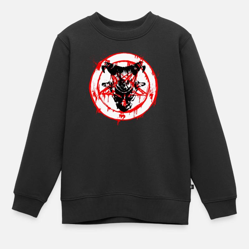 evil - Sweat Premium enfant bio - noir