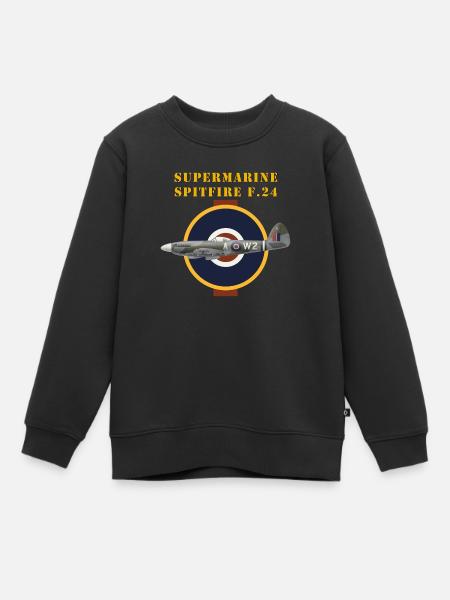 Spitfire F24 - Sweat Premium enfant bio - noir