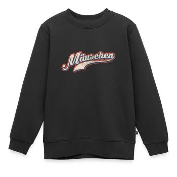Mäuschen Kosenamen Fun - Kinder Premium Organic Sweatshirt - Schwarz - Vorne - AI Model Kid Female (0cm)