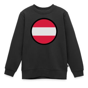 Marqué par l'Autriche - Sweat Premium enfant bio - noir - Devant - AI Model Kid Female (0cm)