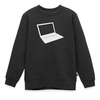 Computer - Kinder Premium Organic Sweatshirt - Schwarz - Vorne - AI Model Kid Female (0cm)