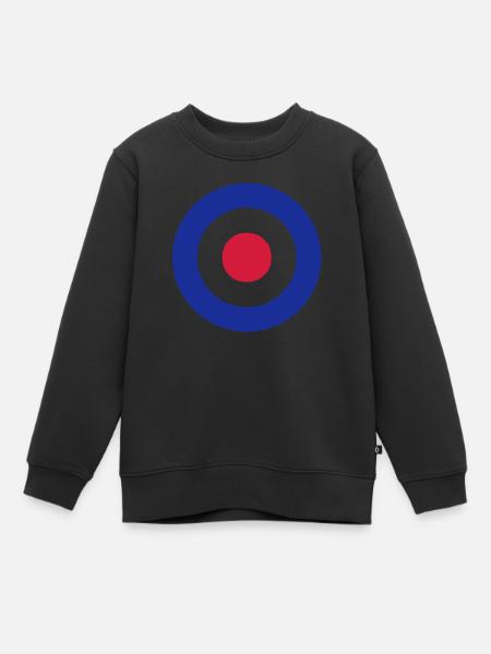 mod - musique - Sweat Premium enfant bio - noir