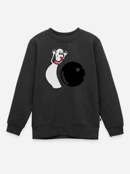 sneaky pin 2 - Sweat Premium enfant bio - noir