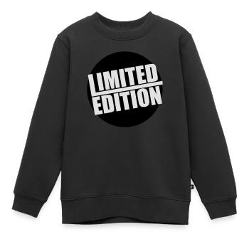 limited edition - Kinder Premium Organic Sweatshirt - Schwarz - Vorne - AI Model Kid Female (0cm)