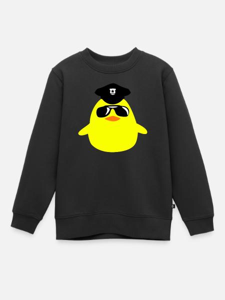 cool_cop_chick - Sweat Premium enfant bio - noir