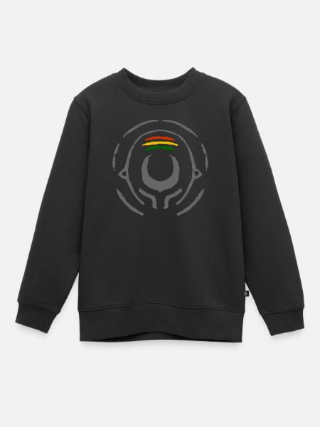 Jah âme - Sweat Premium enfant bio - noir