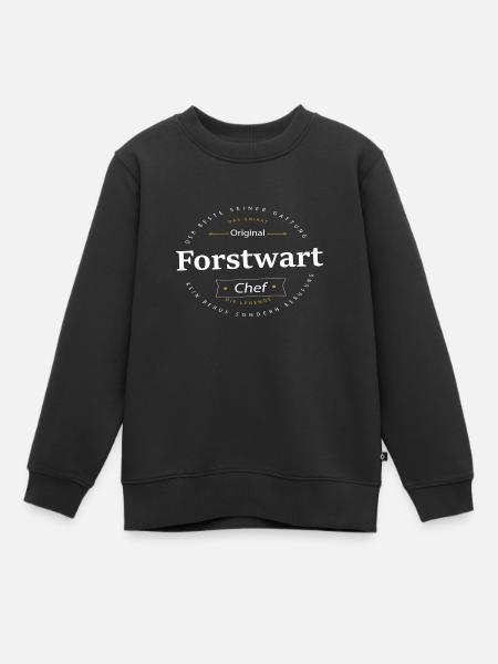 Beruf Forstwart - Kinder Premium Organic Sweatshirt - Schwarz