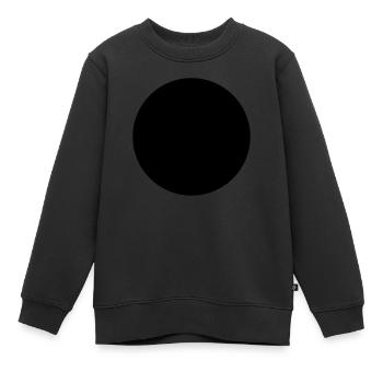 circle dot 4 your design - Kinder Premium Organic Sweatshirt - Schwarz - Vorne - AI Model Kid Female (0cm)
