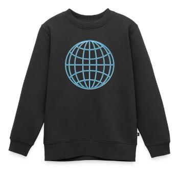 Globus - Kinder Premium Organic Sweatshirt - Schwarz - Vorne - AI Model Kid Female (0cm)