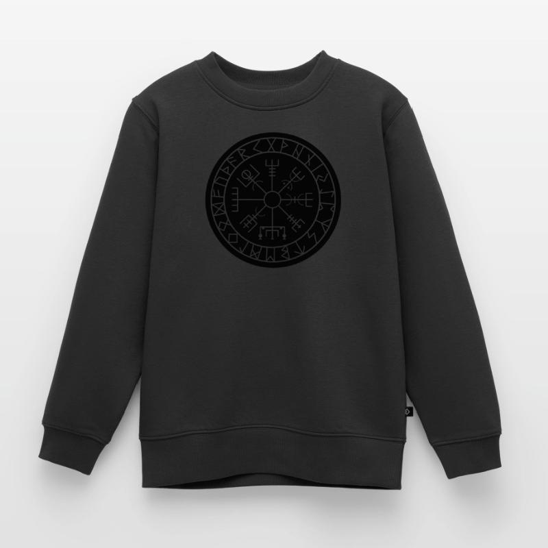 viking compass Kids Premium Organic Sweatshirt