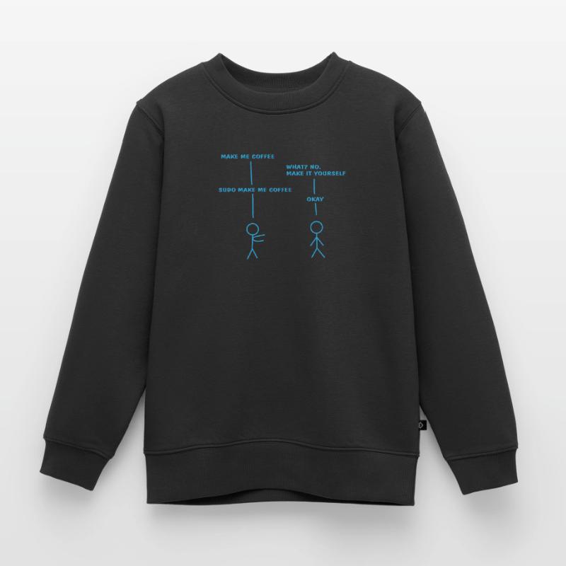 Coding saying Debug IT nerd gift Kids Premium Organic Sweatshirt
