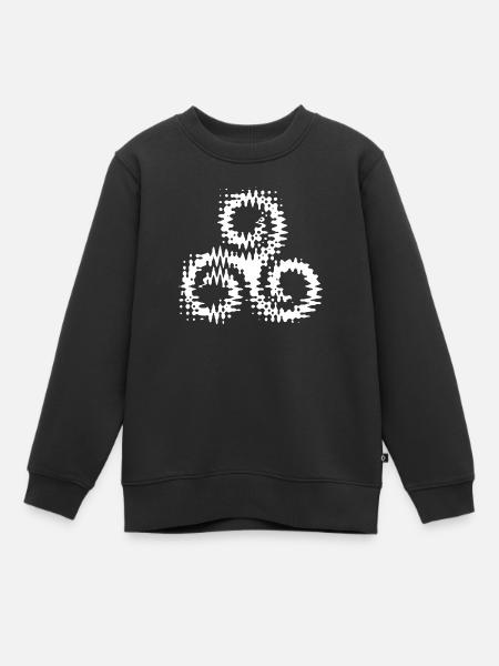 triskell - Sweat Premium enfant bio - noir