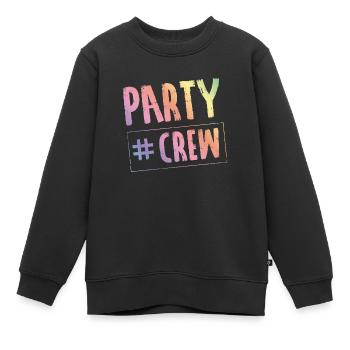 Célébrations d'anniversaire de l'équipe de fête - Sweat Premium enfant bio - noir - Devant - AI Model Kid Female (0cm)
