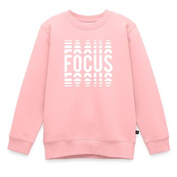foyer - Sweat Premium enfant bio - rose - Devant - AI Model Kid Female (0cm)