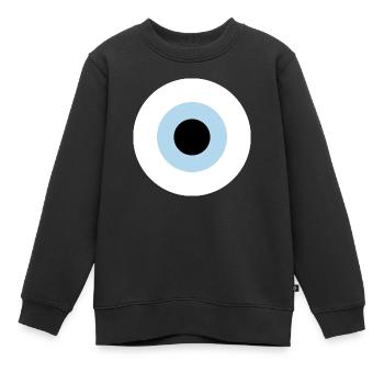 Nazar - Sweat Premium enfant bio - noir - Devant - AI Model Kid Female (0cm)