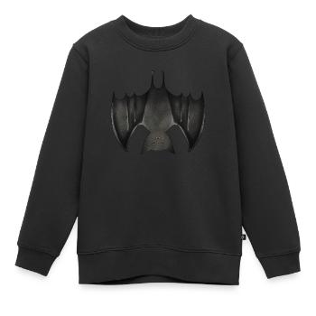 Chauve-souris - Sweat Premium enfant bio - noir - Devant - AI Model Kid Female (0cm)