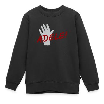 Au revoir! - Au revoir en souabe - Sweat Premium enfant bio - noir - Devant - AI Model Kid Female (0cm)