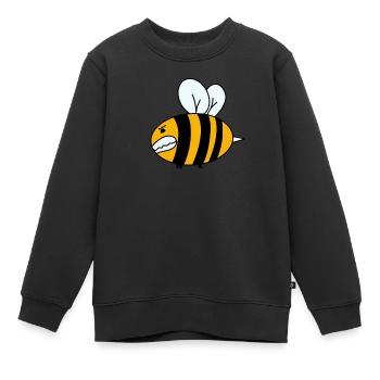 Ur die harten kommen in Garten - Kinder Premium Organic Sweatshirt - Schwarz - Vorne - AI Model Kid Female (0cm)