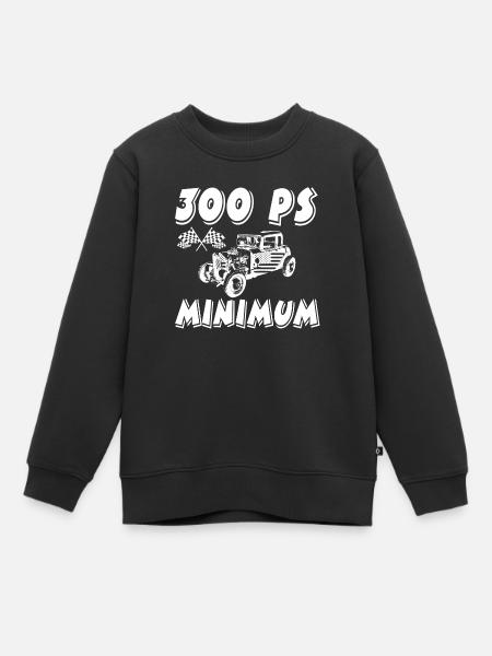 Auto - Kinder Premium Organic Sweatshirt - Schwarz