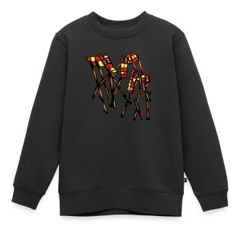 Progéniture espagnole. - Sweat Premium enfant bio - noir - Devant - AI Model Kid Female (0cm)
