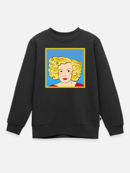 T-shirt Groovie Chick - Sweat Premium enfant bio - noir