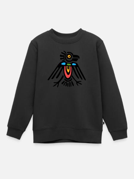 Culture maya, Amérique latine - Sweat Premium enfant bio - noir