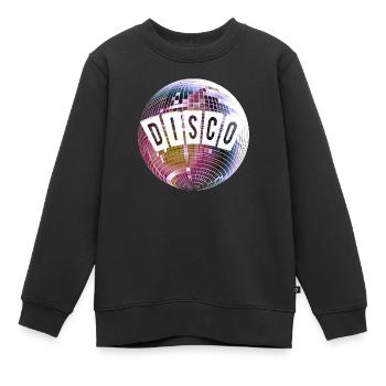 Disco - Kinder Premium Organic Sweatshirt - Schwarz - Vorne - AI Model Kid Female (0cm)