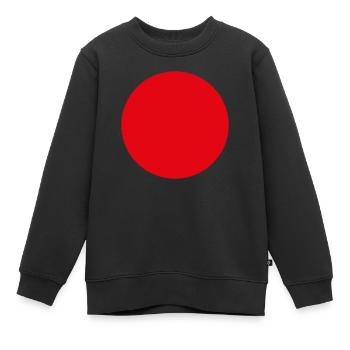 Kugel - Kreis - Geometrie - Kinder Premium Organic Sweatshirt - Schwarz - Vorne - AI Model Kid Female (0cm)