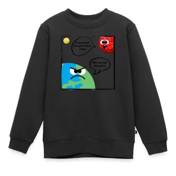 Cooles Mist ich habe Menschen zum Nachdenken - Kinder Premium Organic Sweatshirt - Schwarz - Vorne - AI Model Kid Female (0cm)