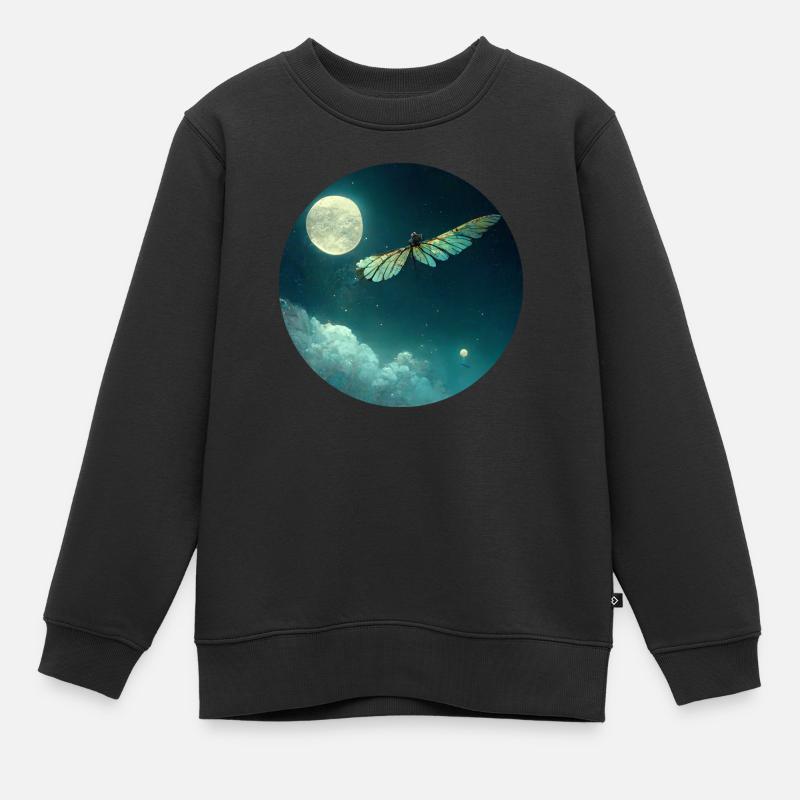 Insect - Kids Premium Organic Sweatshirt - black