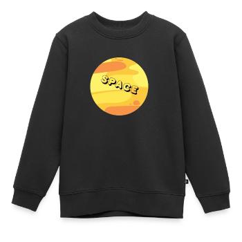 Space 4.0 - Kinder Premium Organic Sweatshirt - Schwarz - Vorne - AI Model Kid Female (0cm)
