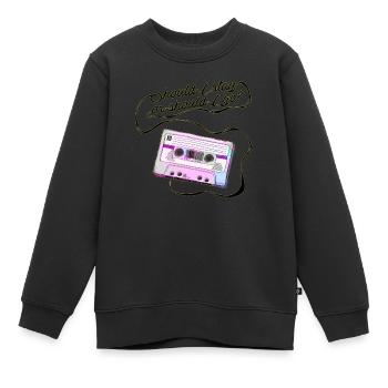 eddie munson onze - Sweat Premium enfant bio - noir - Devant - AI Model Kid Female (0cm)