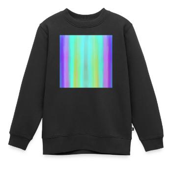 Farben ByRino - Kinder Premium Organic Sweatshirt - Schwarz - Vorne - AI Model Kid Female (0cm)