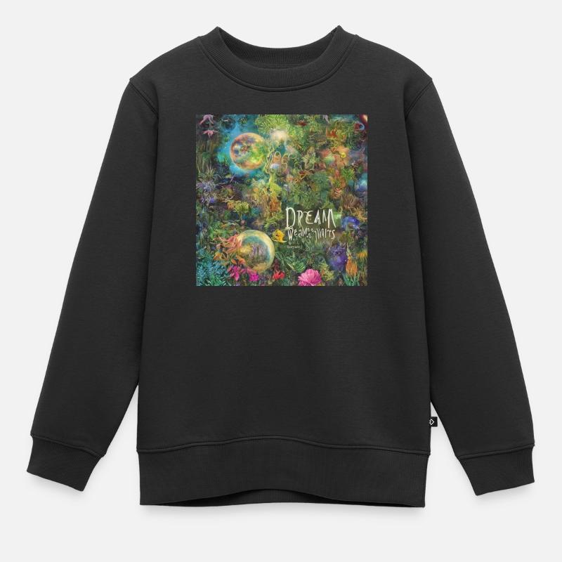 Dreamylife V3 - Sweat Premium enfant bio - noir