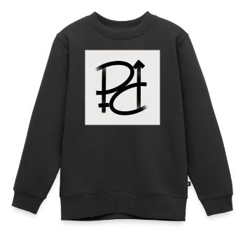Pure Passion universal details - Kinder Premium Organic Sweatshirt - Schwarz - Vorne - AI Model Kid Female (0cm)