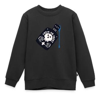 Potion mortelle Halloween - Sweat Premium enfant bio - noir - Devant - AI Model Kid Female (0cm)