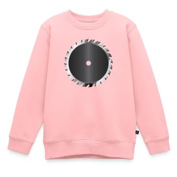 Lame de scie Buss - Sweat Premium enfant bio - rose - Devant - AI Model Kid Female (0cm)